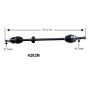 Autopart International Axle Assembly 100% NEW 1700197680