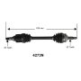 Autopart International Axle Assembly 100% NEW 1700197681