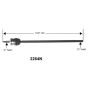 Autopart International Axle Assembly 100% NEW 1700197731