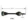 Autopart International Axle Assembly 100% NEW 1700203529