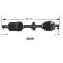 Autopart International Axle Assembly 100% NEW 1700203536