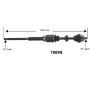 Autopart International Axle Assembly 100% NEW 1700203537