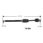 Autopart International Axle Assembly 100% NEW 1700203543