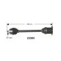 Autopart International Axle Assembly 100% NEW 1700203838