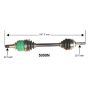 Autopart International Axle Assembly 100% NEW 1700203847