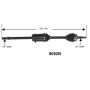 Autopart International Axle Assembly 100% NEW 1700203854