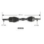 Autopart International Axle Assembly 100% NEW 1700203855