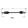 Autopart International Axle Assembly 100% NEW 1700206319
