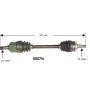Autopart International Axle Assembly 100% NEW 1700206412