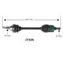 Autopart International Axle Assembly 100% NEW 1700230181