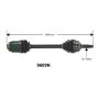 Autopart International Axle Assembly 100% NEW 1700230240