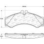 Stoptech 308.09490 Street Brake Pads