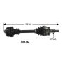 Autopart International Axle Assembly 100% NEW 170083478