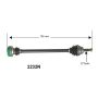 Autopart International Axle Assembly 100% NEW 170083484