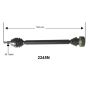 Autopart International Axle Assembly 100% NEW 170083488