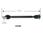 Autopart International Axle Assembly 100% NEW 170083491