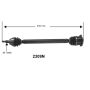 Autopart International Axle Assembly 100% NEW 170083495