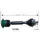 Autopart International Axle Assembly 100% NEW 170083526