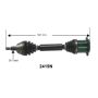 Autopart International Axle Assembly 100% NEW 170083680