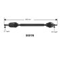 Autopart International Axle Assembly 100% NEW 170083722