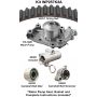 Dayco WP257K3A Water Pump Kit