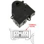 Global Parts Distributors LLC 1712065 gpd HVAC Actuator 1712065