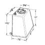 3-Gallon Econo Rail Fuel Cell