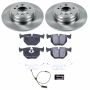 PowerStop TDSK5711 Track Day Spec High-Performance Brake Pad and Rotor Kit