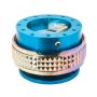 NRG Quick Release Kit - Pyramid Edition - New Blue Body / Neochrome Pyramid Ring