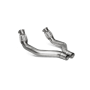 Akrapovic L-AU/SS/3 Link pipe set (SS) - for Akrapovic aftermarket exhaust system