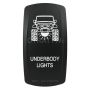 SPOD 860505 Rocker JK Underbody Lights Switch