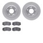 Dynamic Friction 4502-03122 Rotor Kit