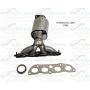 Davico Mfg 17559 Direct Fit Catalytic Converter