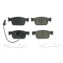 PowerStop 17-1953 PowerStop - Z17 Low-Dust Ceramic Brake Pads with Hardware