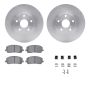 Dynamic Friction 6512-76342 Rotor Kit