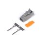 Haltech HT-031000 Male Deutsch DTM-2 Connector 7.5 Amp Plug & Pins