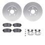 Dynamic Friction 4412-76001 Rotor Kit