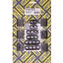 Taylor Cable 42503 10.4mm Vertical Wire Loom Kit  Black