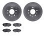 Dynamic Friction 6502-80365 Rotor Kit