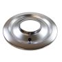 RACING POWER CO-PACKAGED RPCR2148B 14In Flat Air Cleaner B ase Chrome