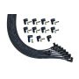 MOROSO MOR51007 Ultra Plug Wire Set Universal V8 Black