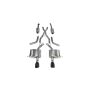 CORSA Performance 14459BLK Corsa 2011-2024 Dodge Durango 5.7L V8 Black Sport Dual Rear Cat-Back Exhaust