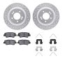 Dynamic Friction 7512-21043 Rotor Kit