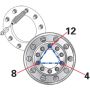 SPECIALTY PRODUCTS COMPANY 32115 FORD WHEEL CENTERING TOOLS