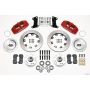 Wilwood 140-10510-R Dynapro 6 Front Hub Kit 12.19in Drilled Red 67-69 Camaro (*Line Kit Needed*)
