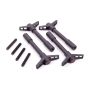 PROFORM PFM141-756 Black Crinkle V/C Wing Nuts 4pcs