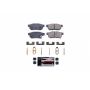 PowerStop Z23-374 PowerStop - Z23 Daily Driver Carbon-Fiber Ceramic Brake Pads with Hardware Kit