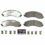 PowerStop Z36-2223 PowerStop - Z36 Truck and SUV Carbon-Fiber Ceramic Brake Pads with Hardware Kit
