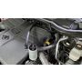 J&L 2022+ Toyota Tundra 3.5L Turbo Oil Separator 3.0 Driver Side - Clear Anodized