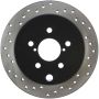 Stoptech 128.47033R Drilled Sport Brake Rotor